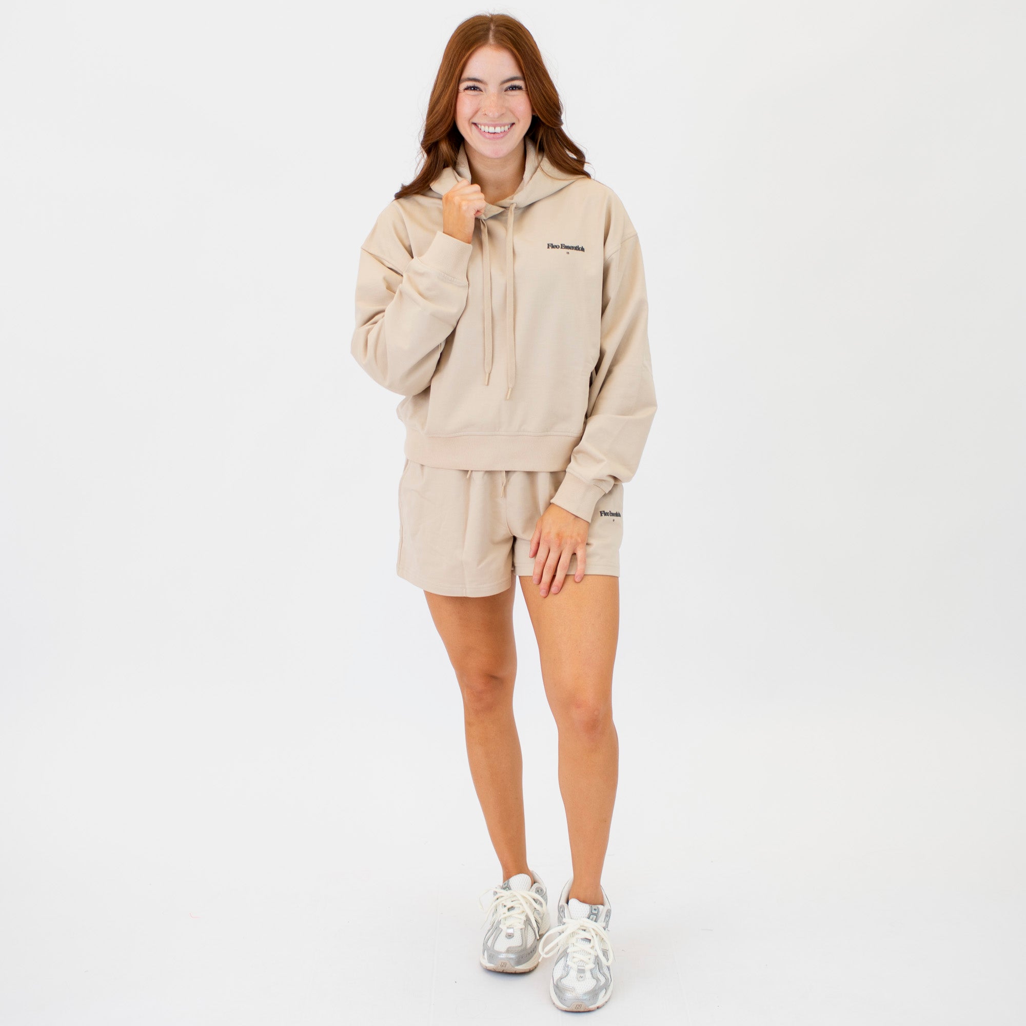 Sunday Funday Sweatshort - Beige