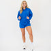Sunday Funday Sweatshort - Cobalt