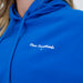 Crop Hoodie Sweatshirt | Sunday Funday | Cobalt