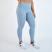 Heather Infinity Gray High Rise Workout Leggings