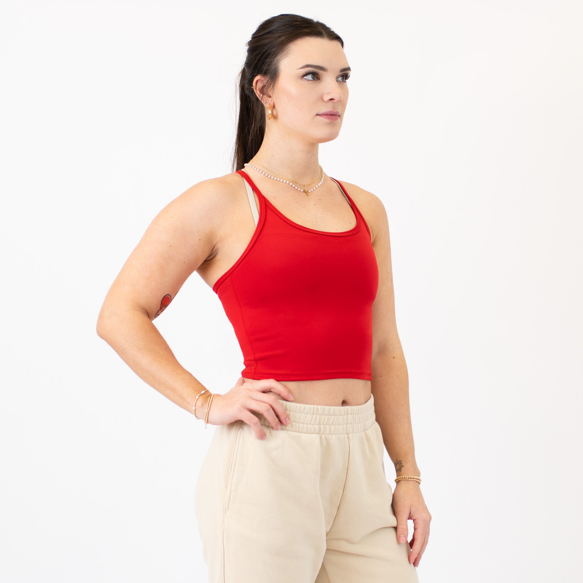 Salsa Switch Up Crop Tank - Fitted