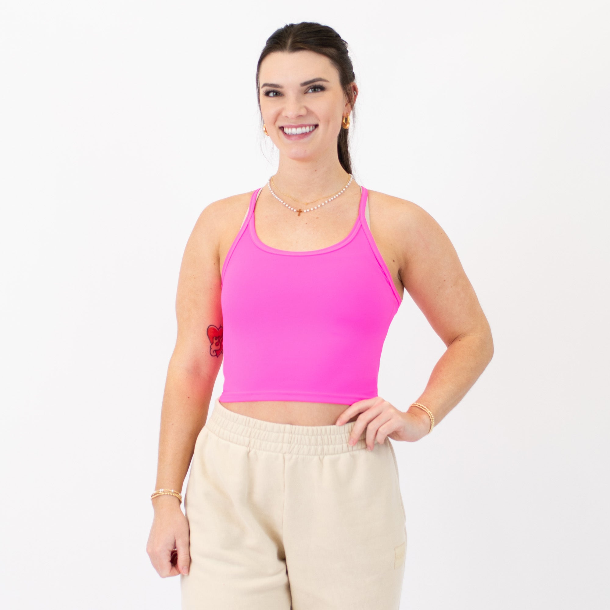 Switch Up Crop Tank - Fitted
