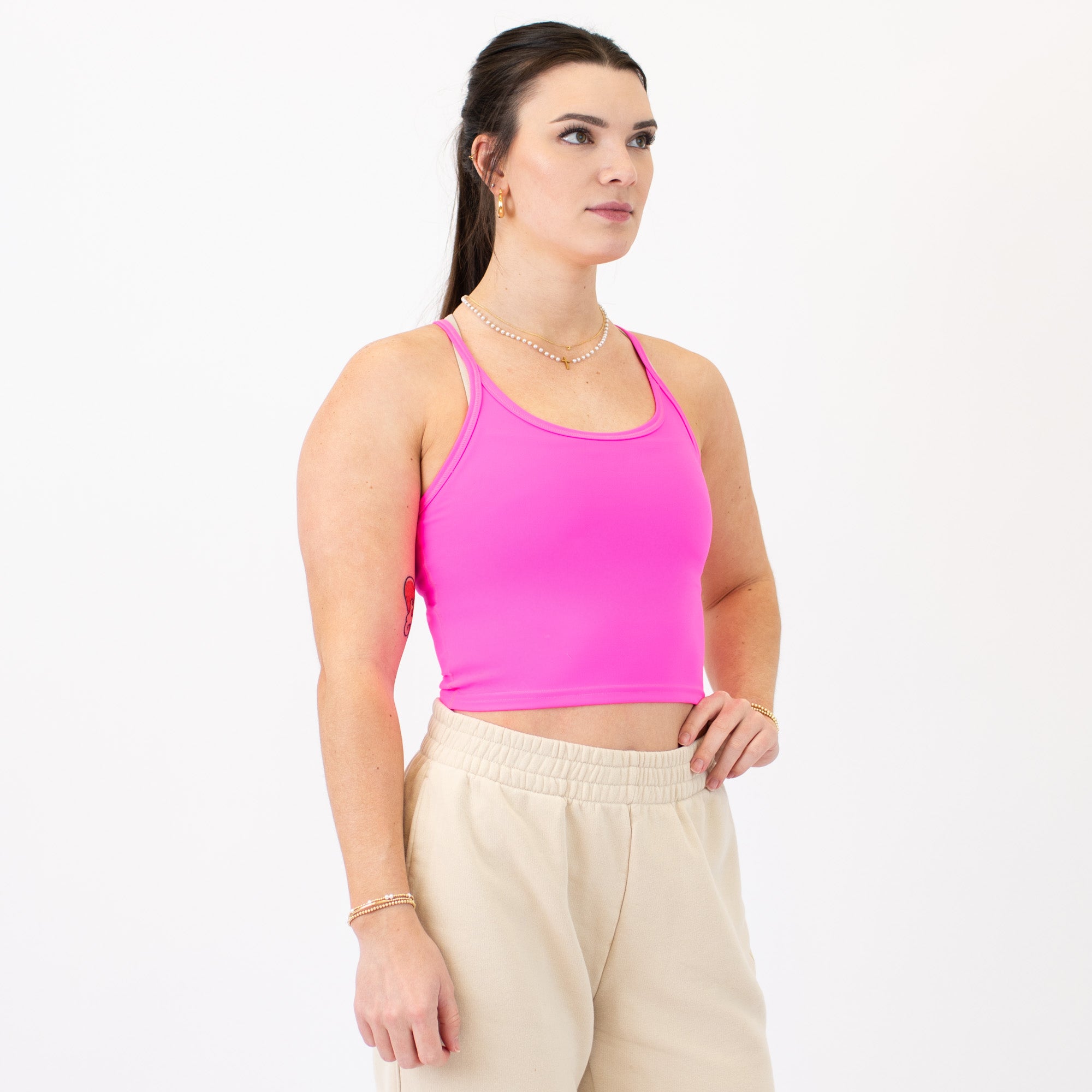 Switch Up Crop Tank - Fitted