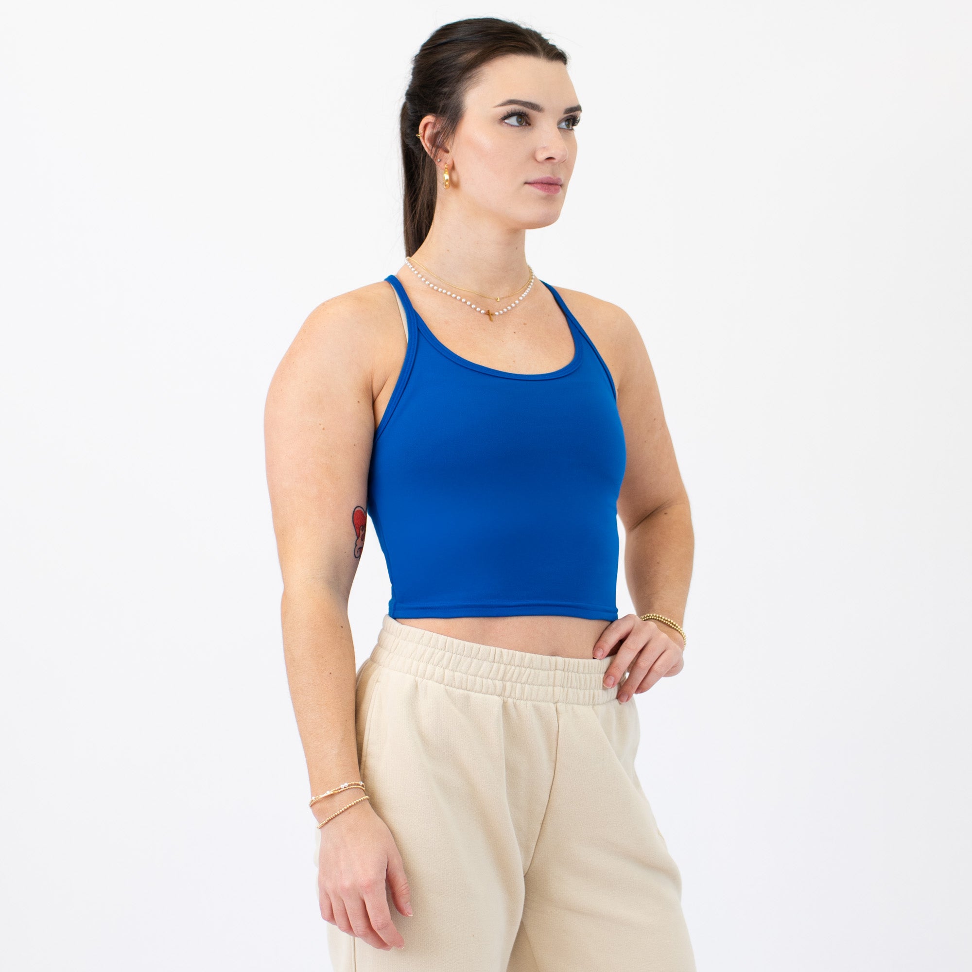 Switch Up Crop Tank - Fitted