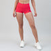Teaberry Mid Rise Contour Training Shorts For Women