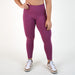 Heather Violet Leopard Legging 7/8 25" - El Toro