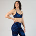 Blue Dream Rib Sports Bra - Reinette by FLEO