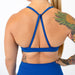 Loop Back Sports Bra - Cobalt