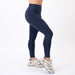 Heather Maritime Blue No Front Seam Legging 7/8 25" - Charge