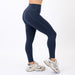 Heather Maritime Blue No Front Seam Legging 7/8 25" - Charge