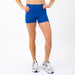 Cobalt No Front Seam High Rise Spandex Shorts