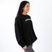 Affinity Oversized Long Sleeve T - Black FLEO Sport