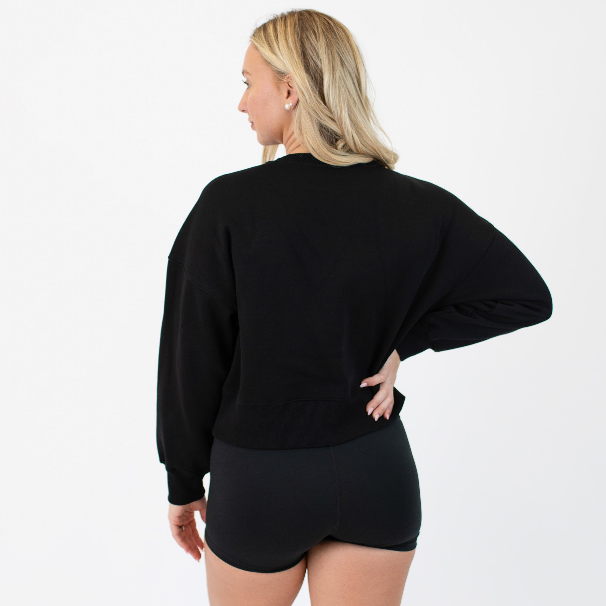 Affinity Crop Crewneck Sweatshirt