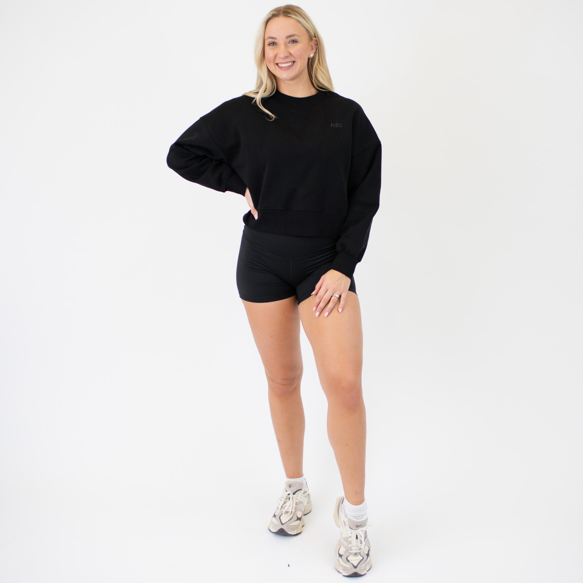 Affinity Crop Crewneck Sweatshirt