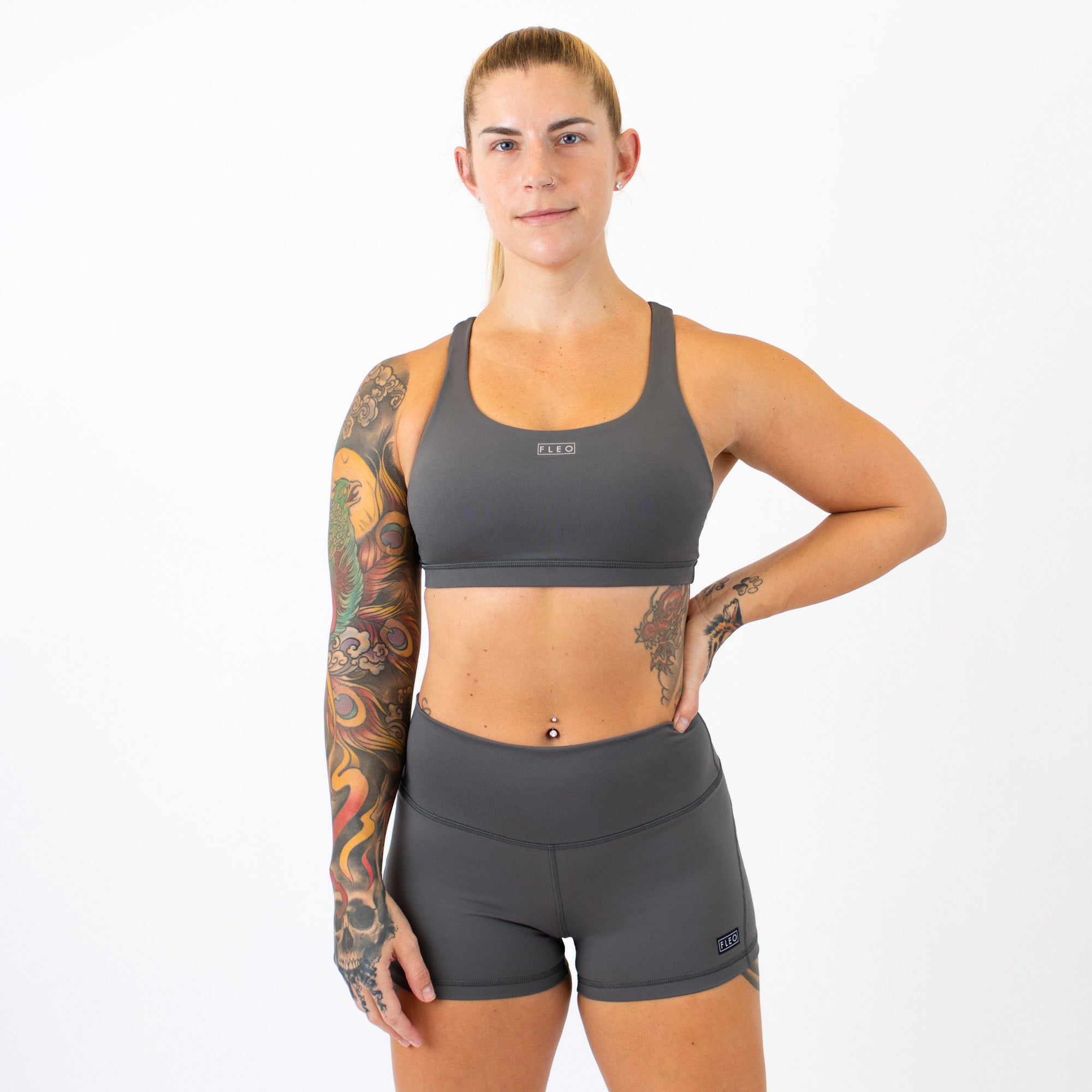 Shadow - Isla Scoop Neck Sports Bra