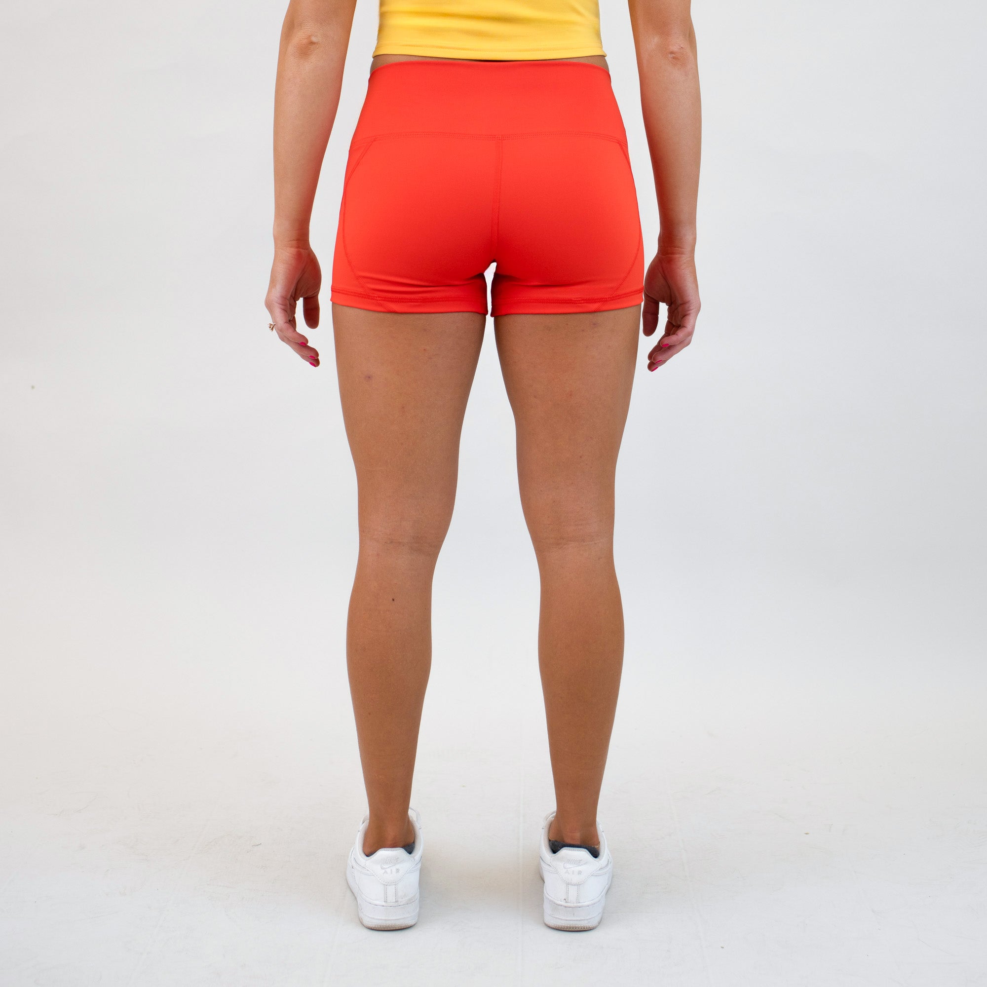 Fiesta Mid Rise Contour Training Shorts For Women