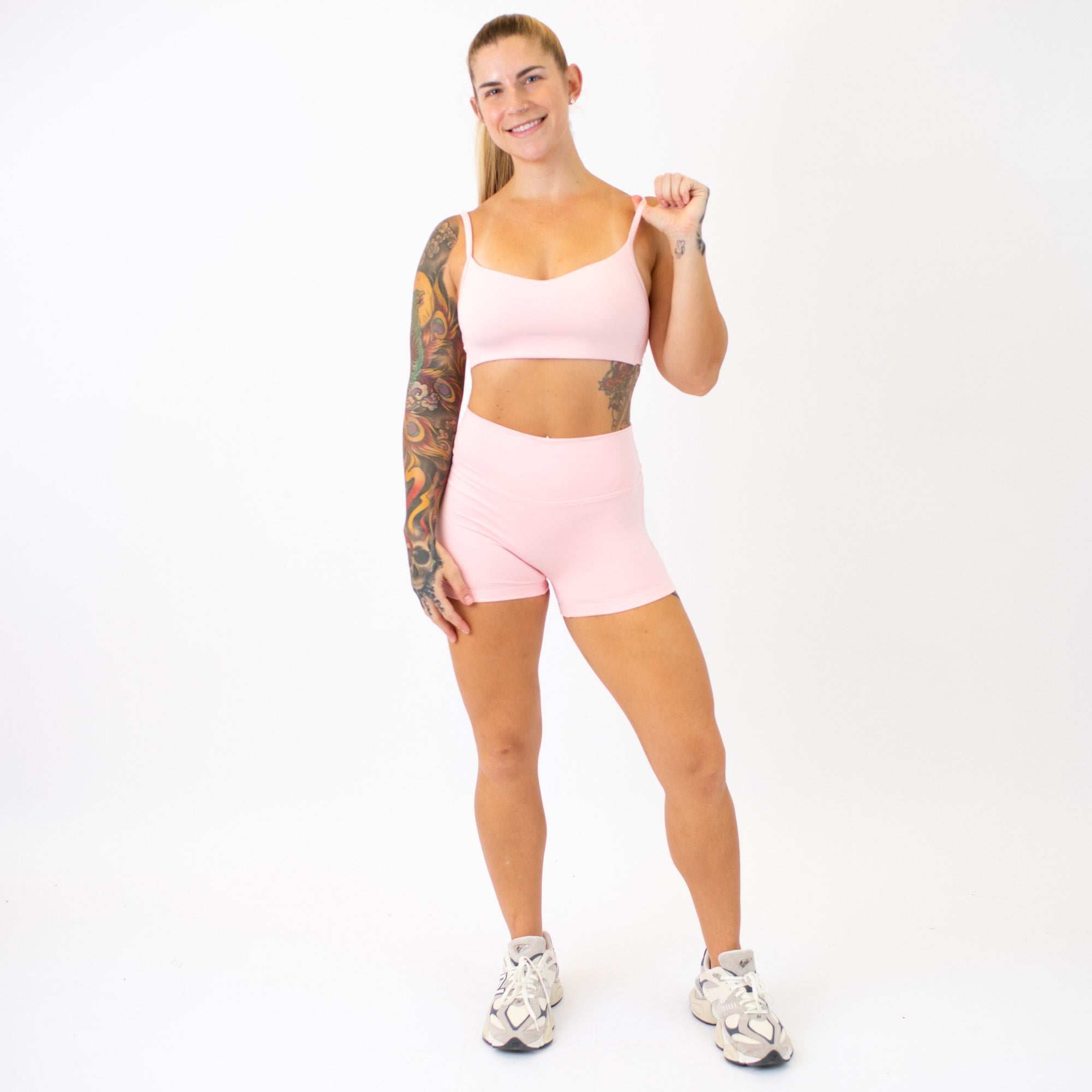Strawberry Cream Revolve Sports Bra - Light Support