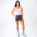 Strawberry Cream Switch Up Crop Tank - Fitted