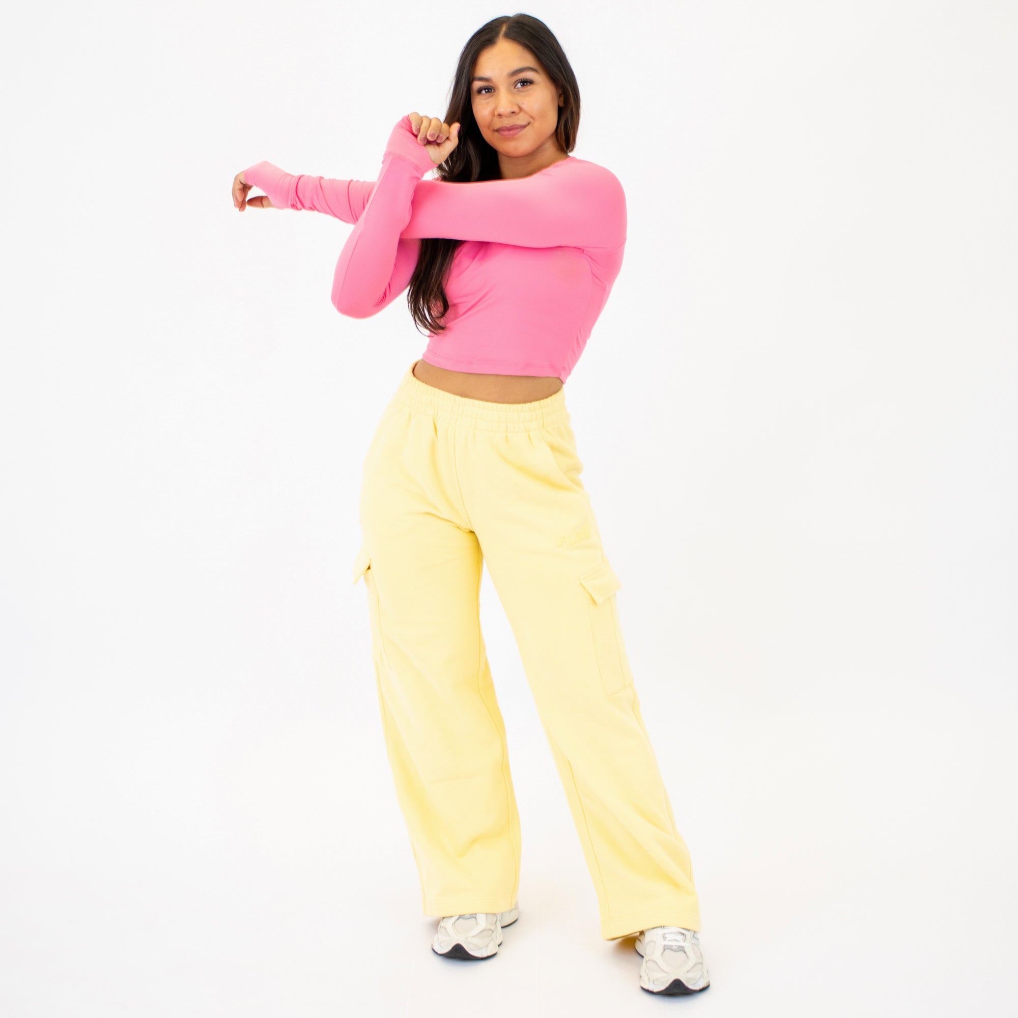 Rosy Future Foundation Crop Long Sleeve -3