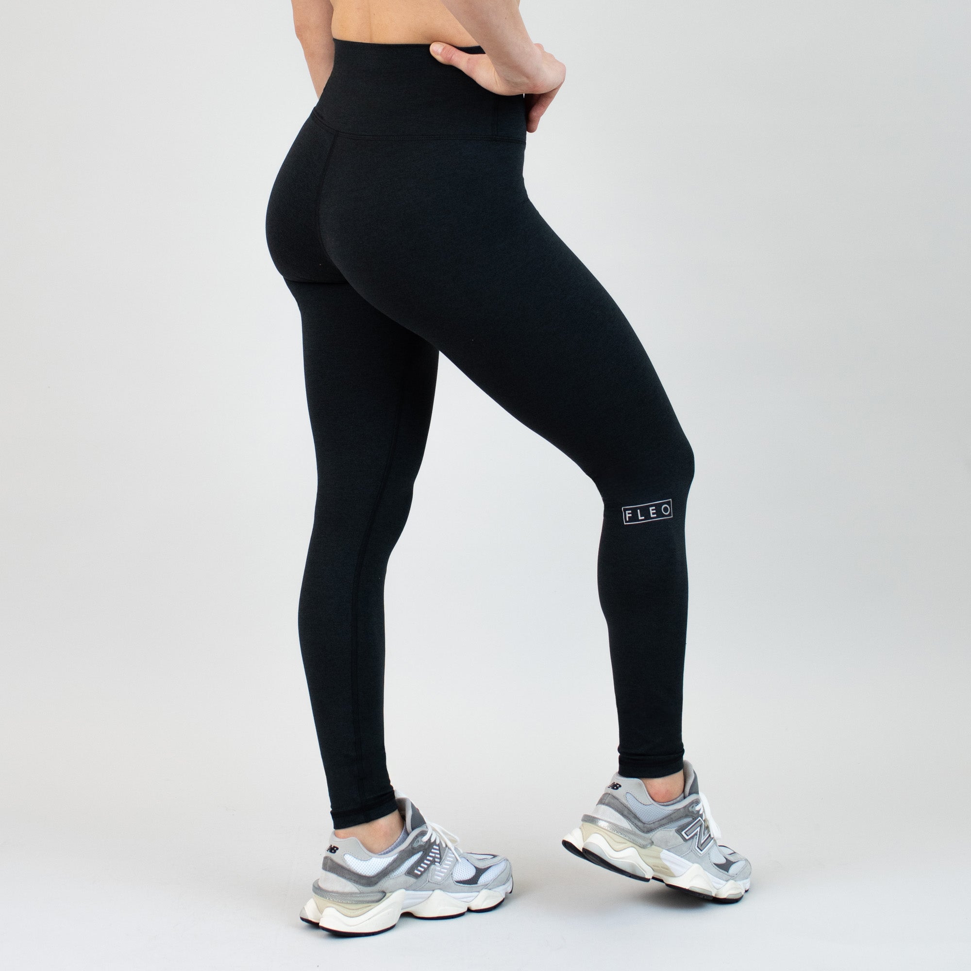 Heather Black Full Length Tall Legging 28" - El Toro