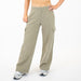 Cargo Wide Leg Sweatpant - Silver Sage -1