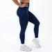 Classic Navy No Front Seam Legging 7/8 25" - Charge