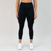 Heather Black Crop Legging 21" - El Toro