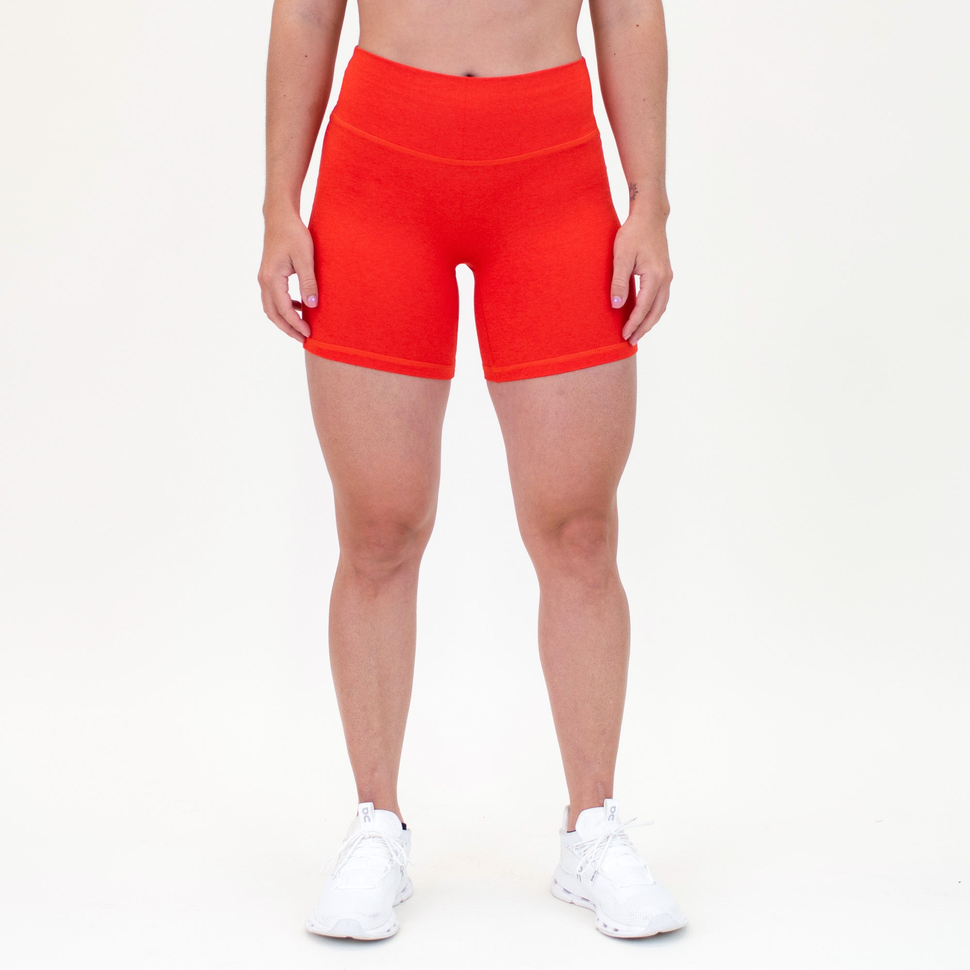 Biker Short 6" - No Front Seam - High Rise