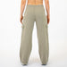 Cargo Wide Leg Sweatpant - Silver Sage -7