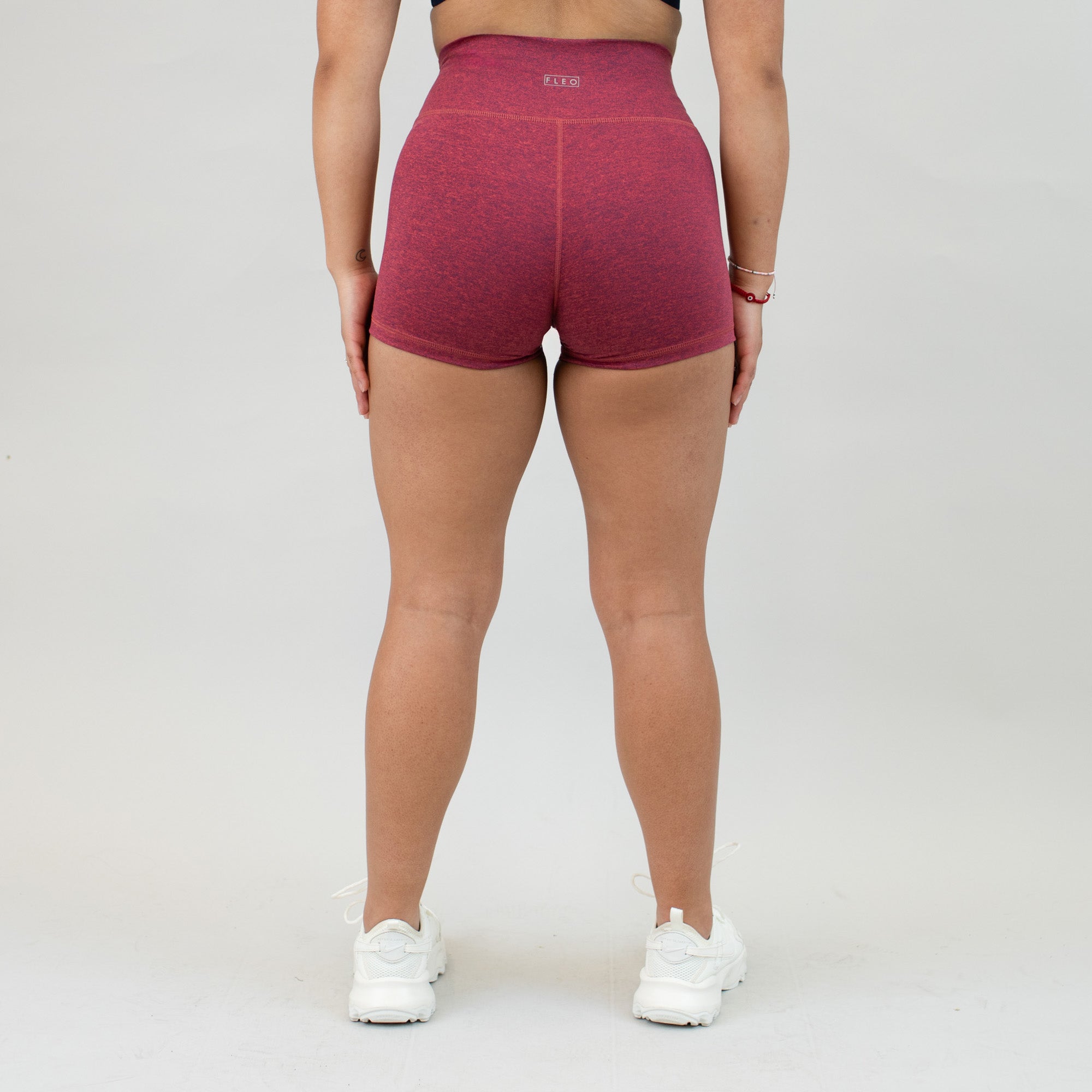 Opulent No Front Seam High Rise Spandex Shorts