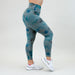 Heather Gray and Blue Legging 7/8 25" - El Toro