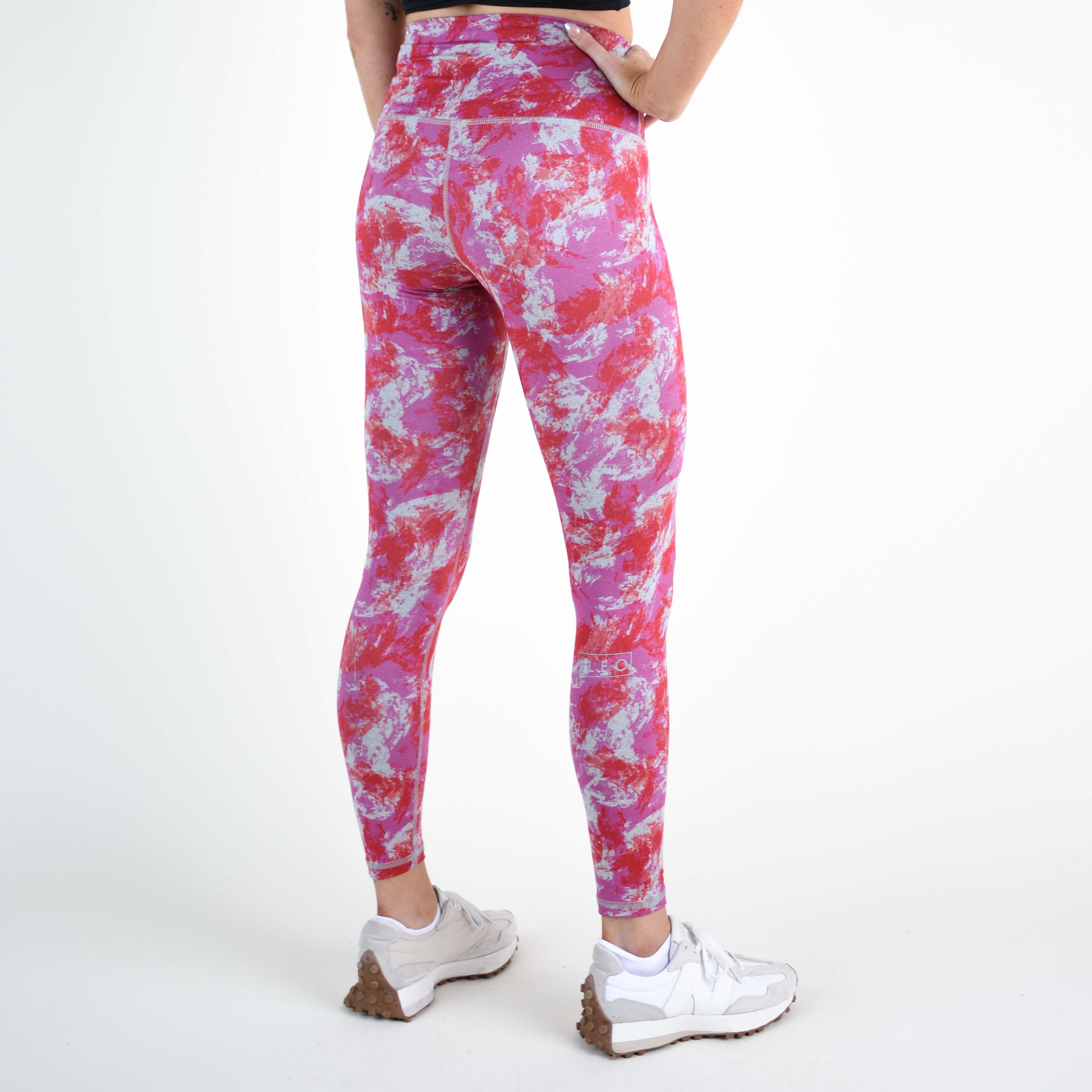 Pink Camo Legging 7/8 25" - El Toro