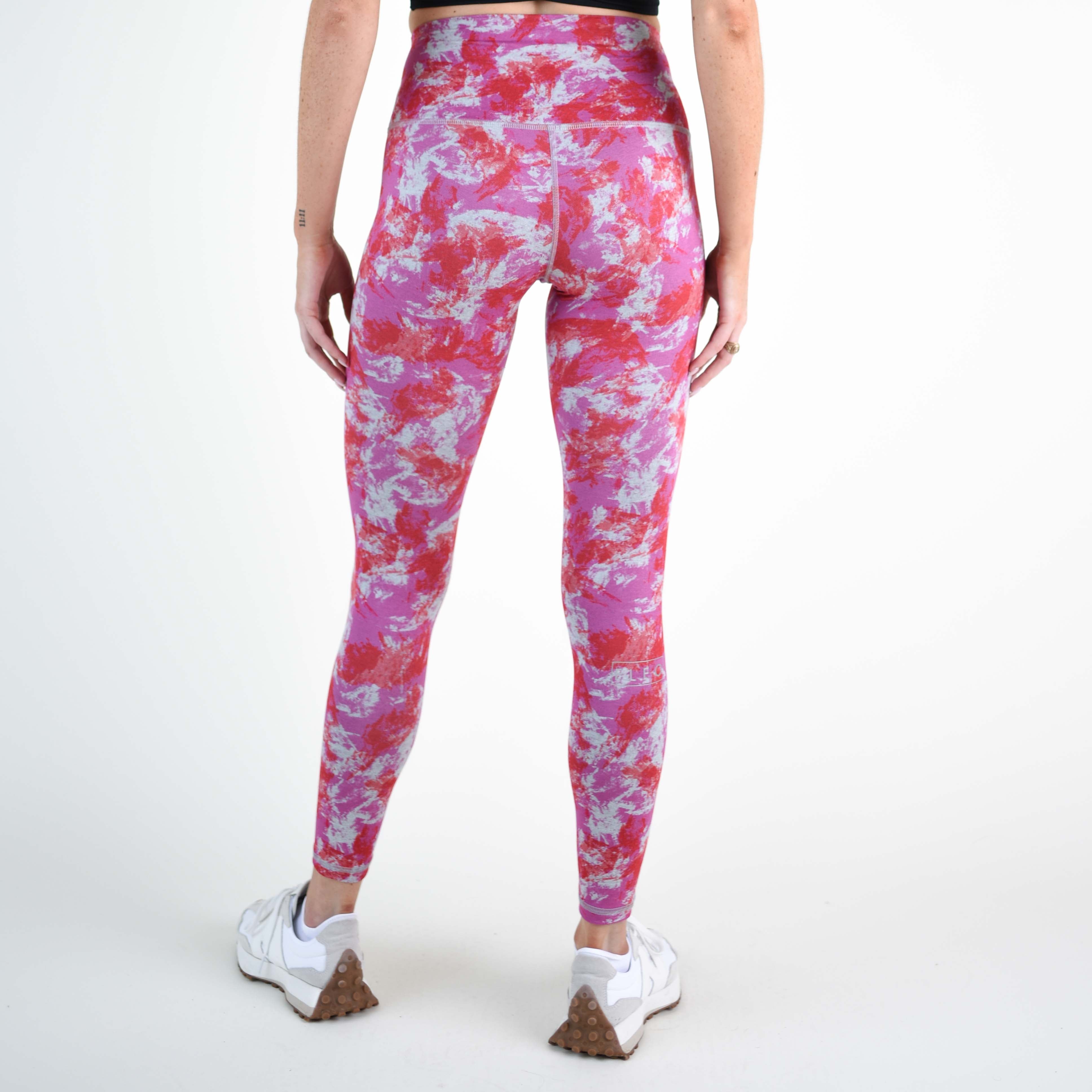 Pink Camo Legging 7/8 25" - El Toro