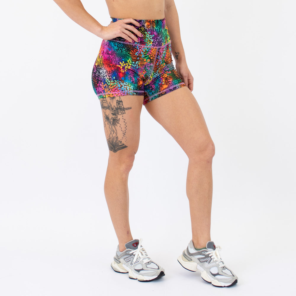 Hot Miami High Rise Spandex Shorts