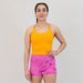 Zinnia Switch Up Crop Tank - Fitted