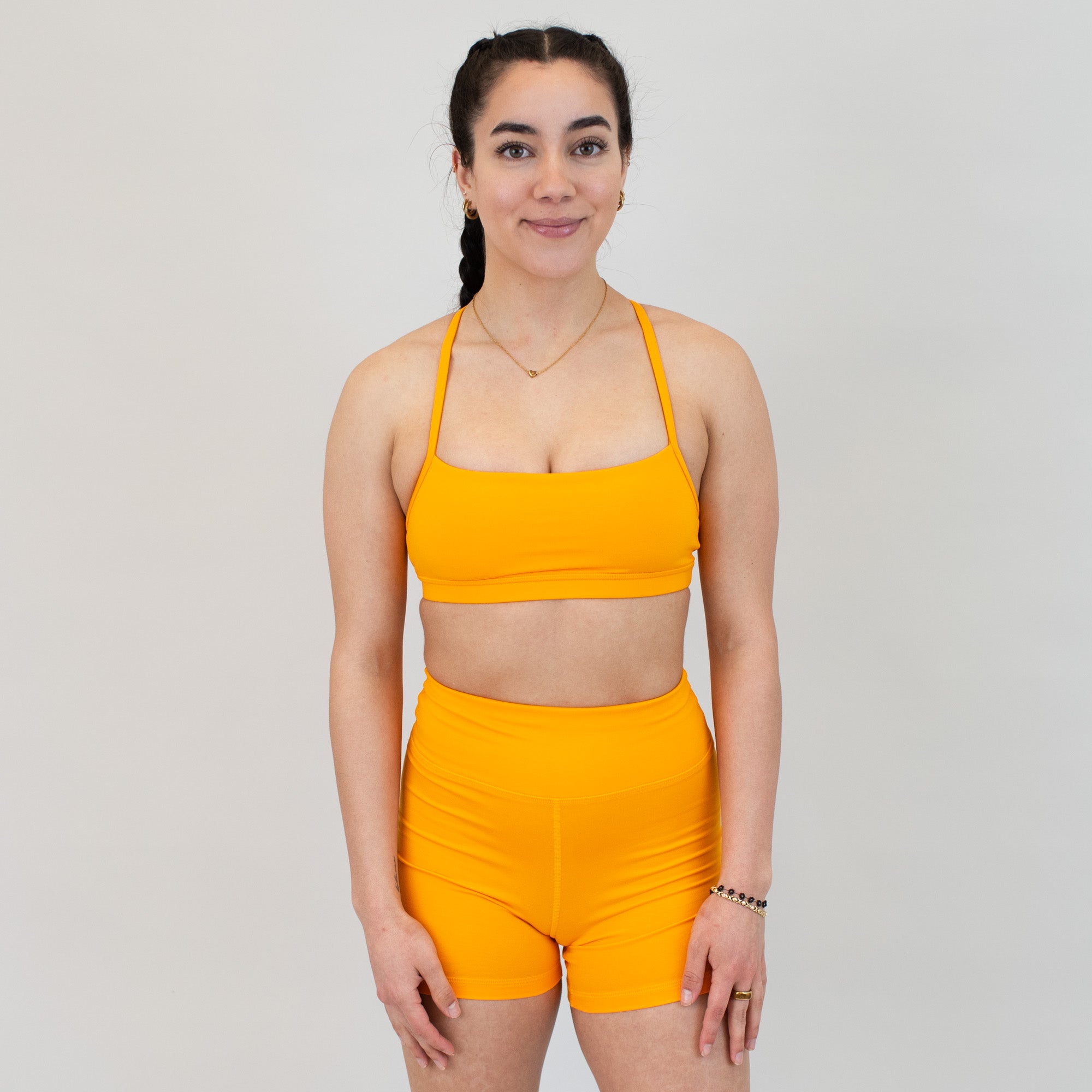 X Back Sports Bra - Chloe in Zinnia