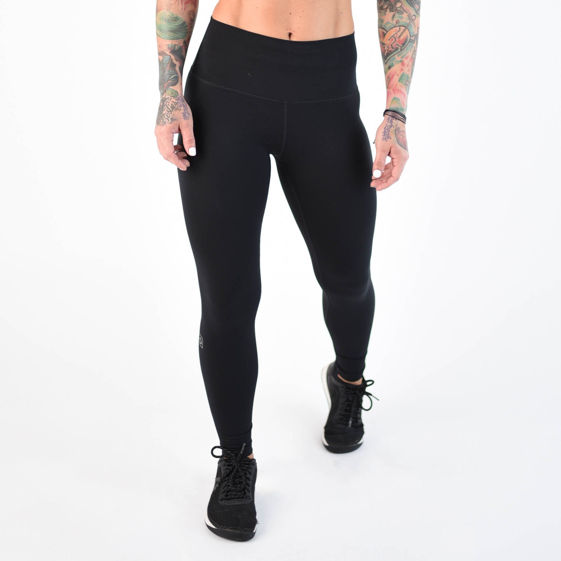 Black Full Length Tall Legging 28" - El Toro