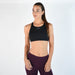 Black Sports Bra - Jourdaine 