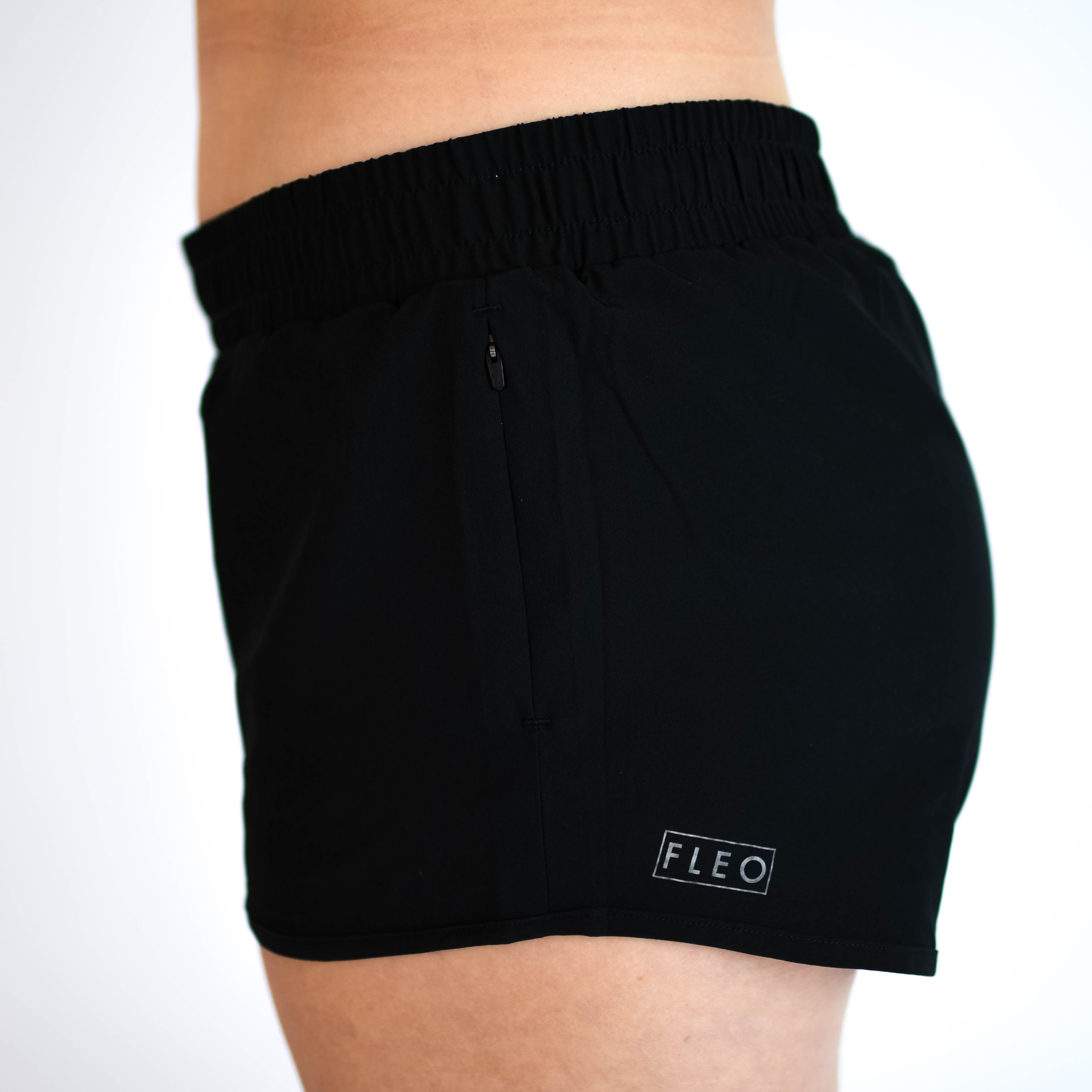 Black Running Shorts - Keep Up