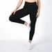 Heather Black High Rise Workout Leggings