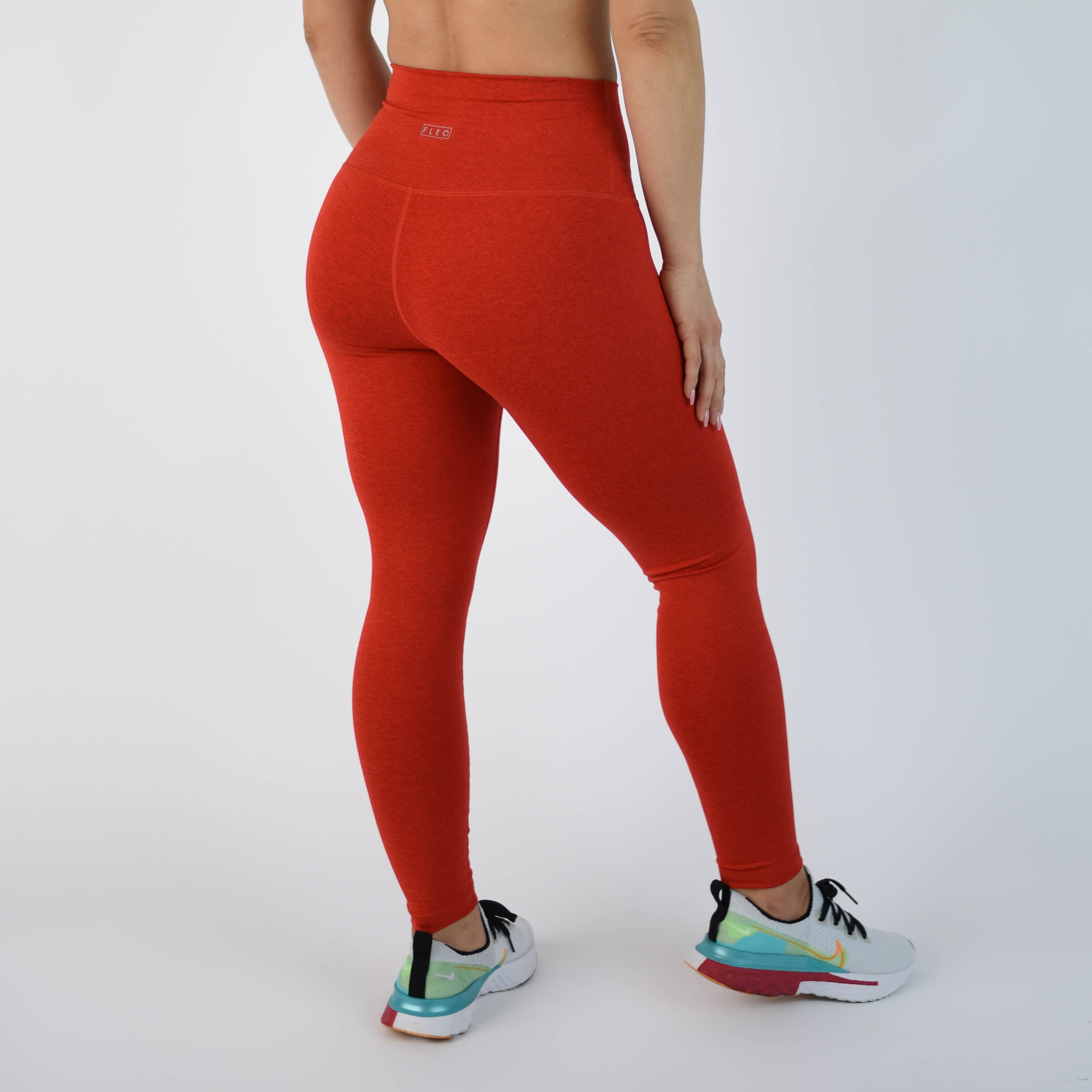 Heather Lava El Toro 23" Leggings