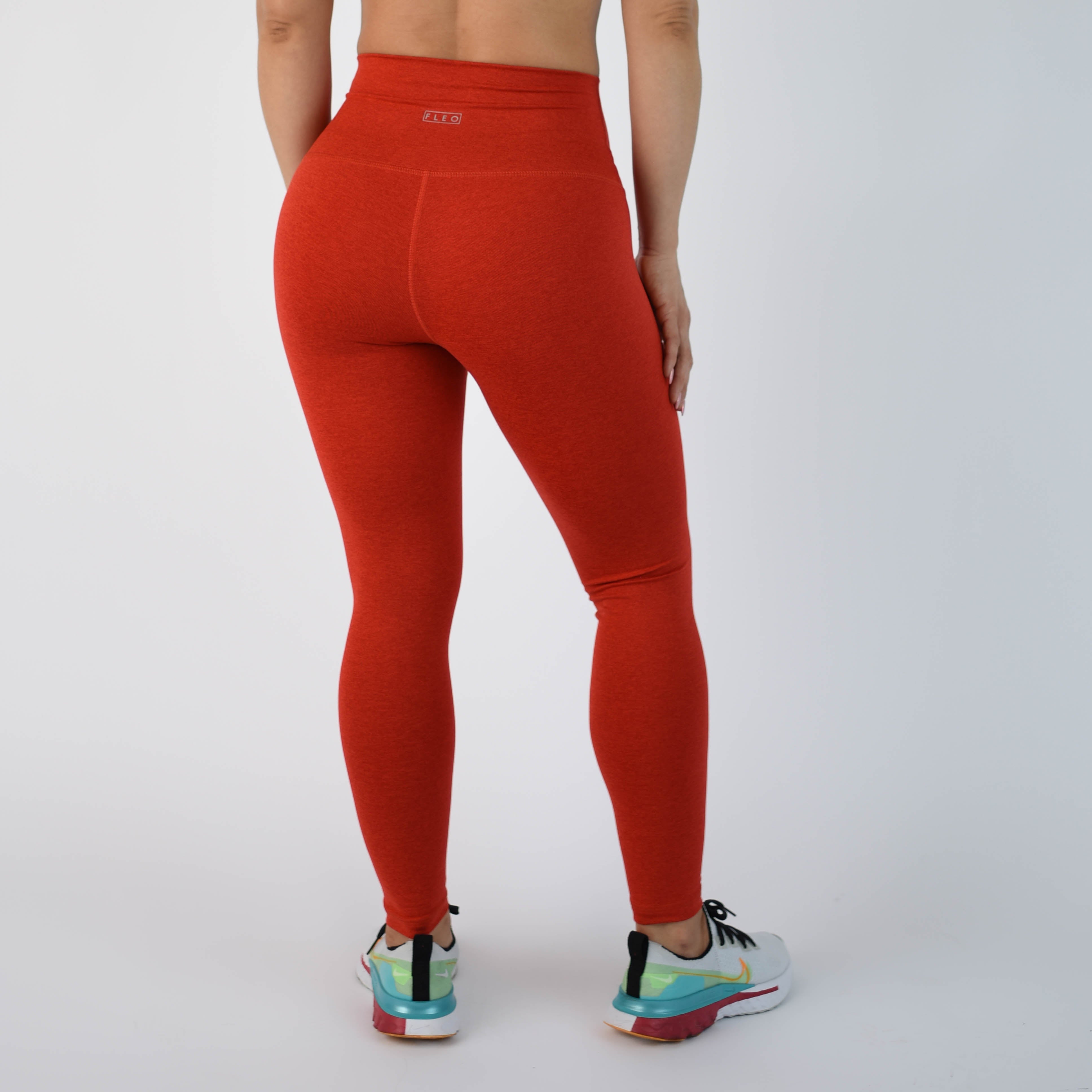 Heather Lava El Toro 23" Leggings