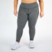 Heather Gray Minimal Logo Legging 7/8 25" - El Toro