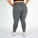 Heather Gray Minimal Logo Legging 7/8 25" - El Toro