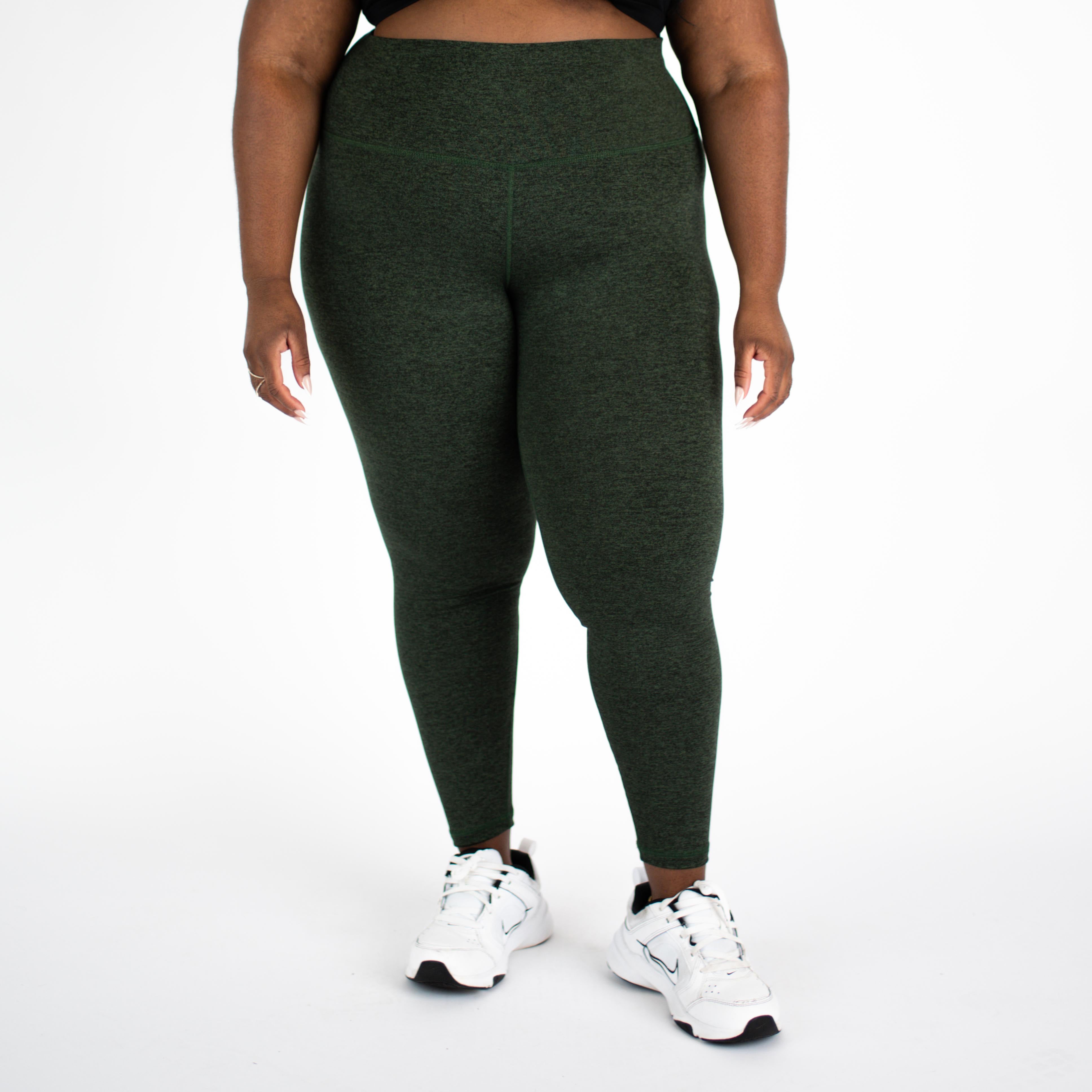 Hunter Green Minimal Logo Legging 7/8 25" - El Toro