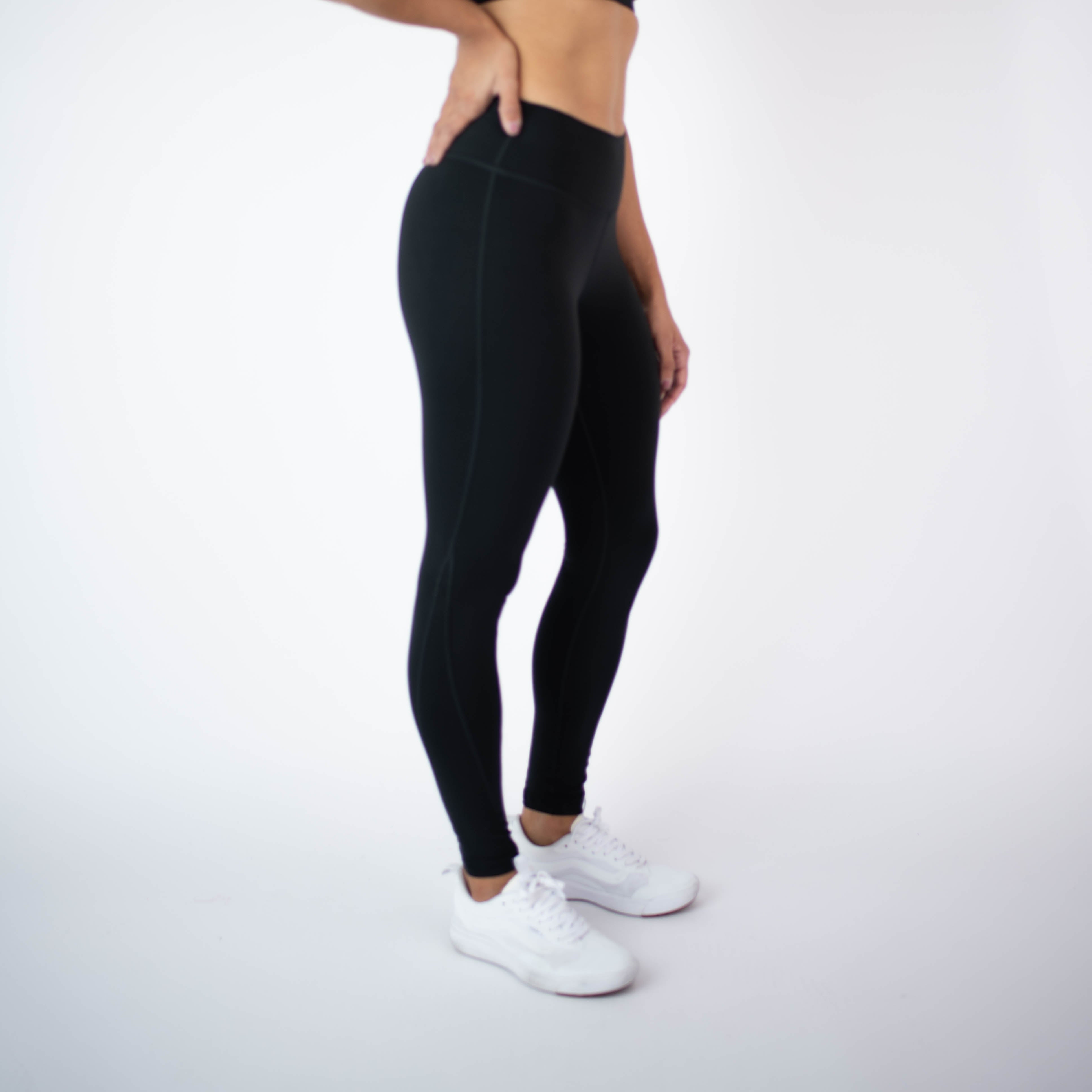 Black Contour Leggings - Apex - Bounce Fabric