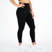 Black Minimal Logo Legging 7/8 25" - El Toro