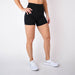 Black 4 Inch Inseam Gym Shorts