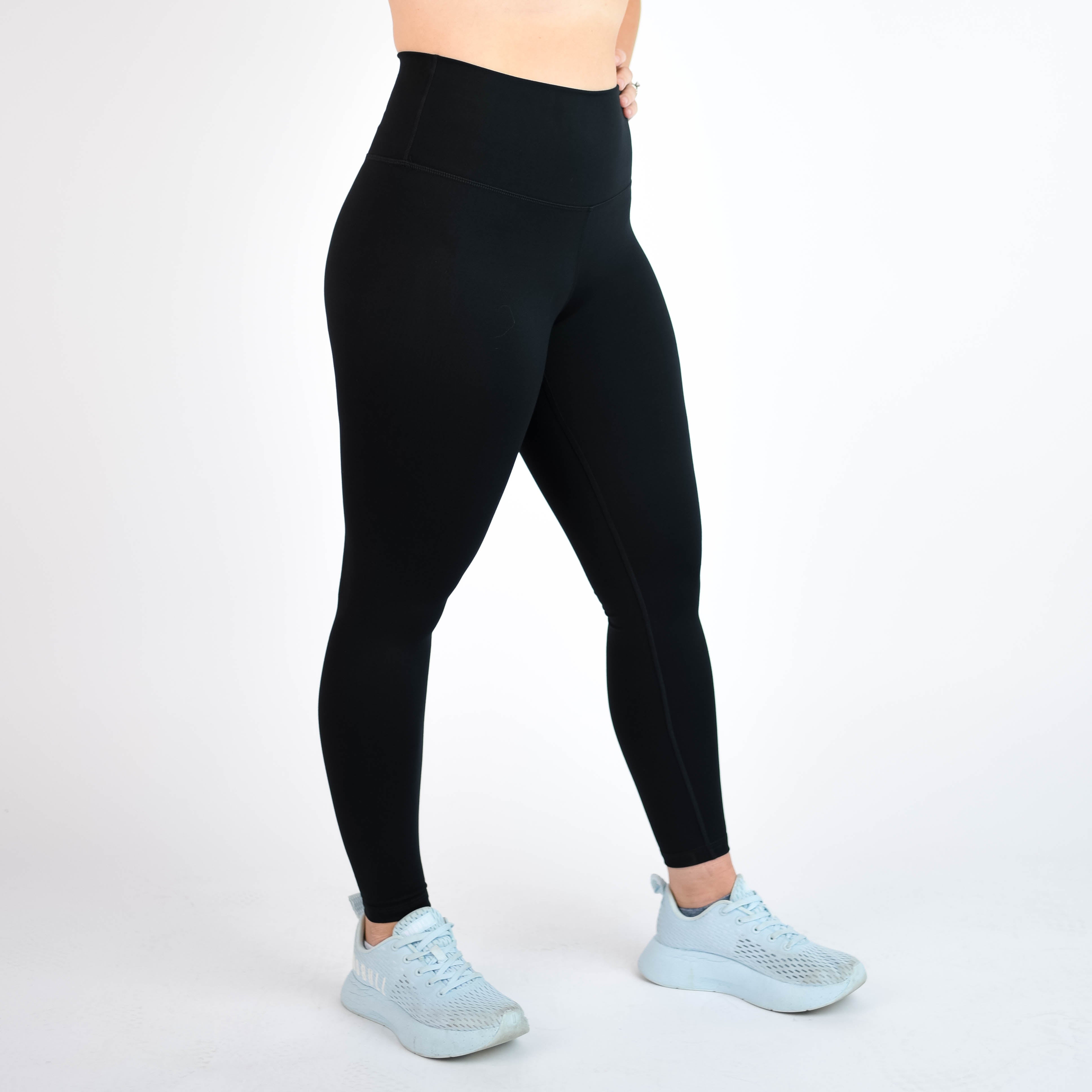 Black High Rise Workout Leggings