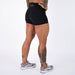 Black High Rise Spandex Shorts